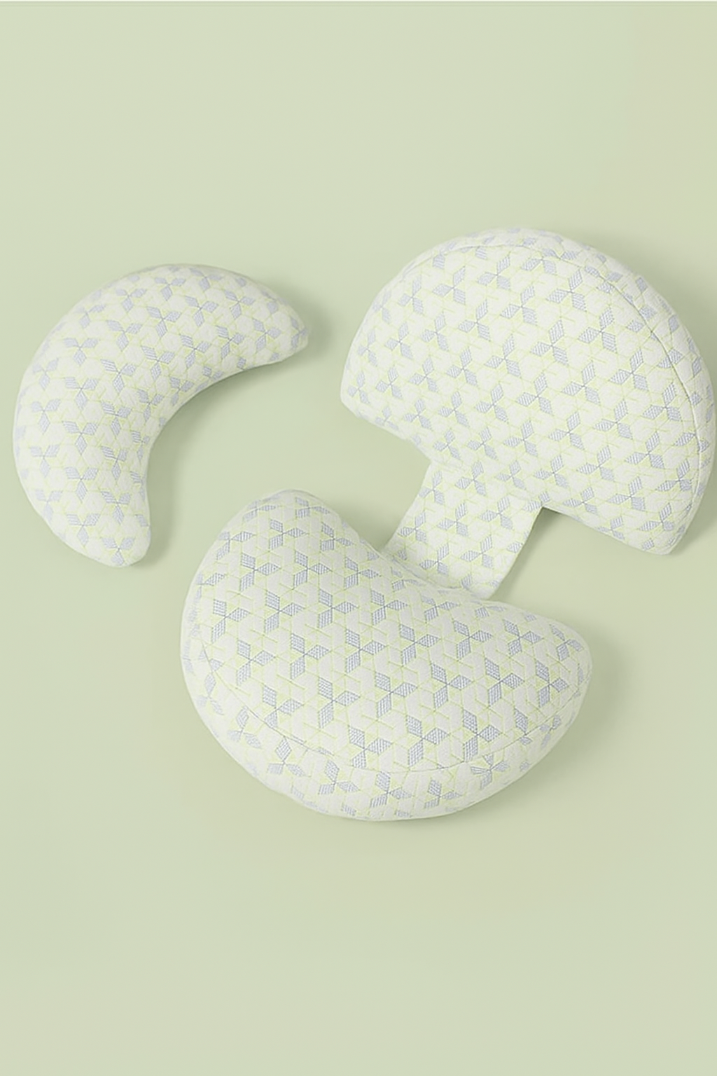 Pure Cotton Pregnancy Pillow - Relieves Back & Hip Pain for Better Sleep